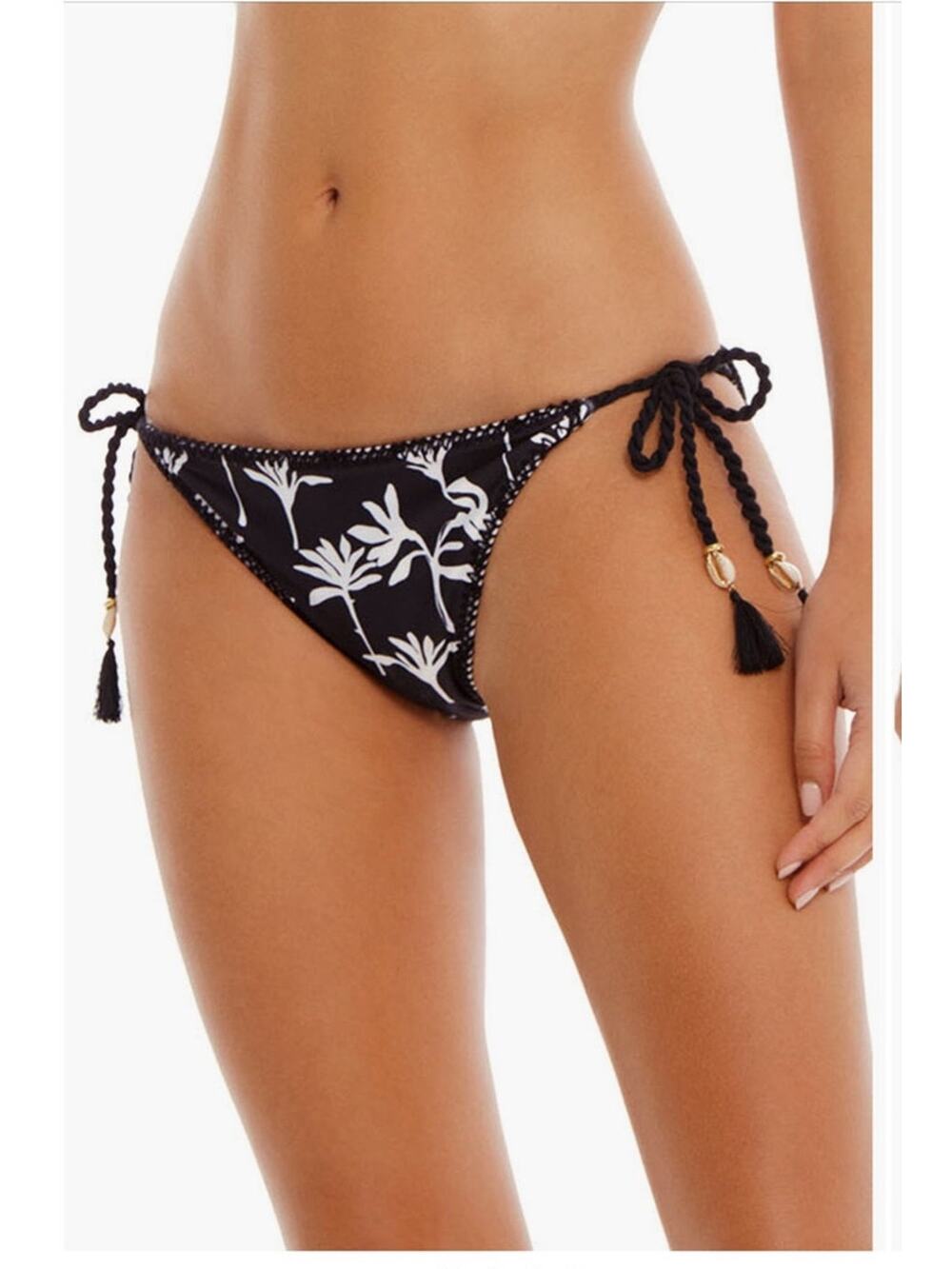 COSITA LINDA Embroidered Reversible Bikini Bottoms